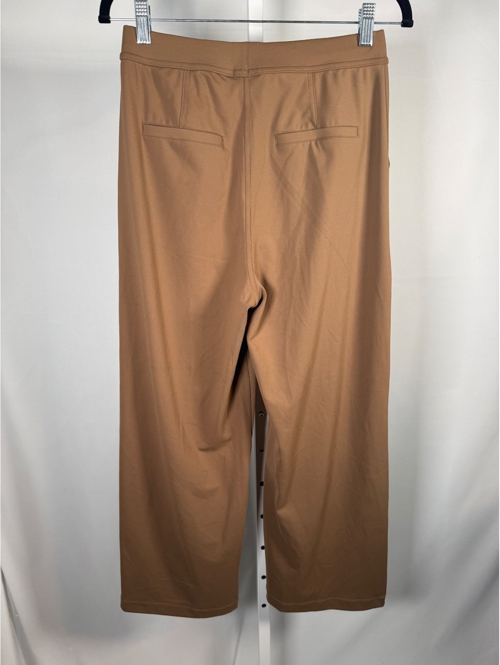 Halara Flex DayStretch High Waisted Work Flare Pants Brown Size Small Petite - Picture 4 of 9